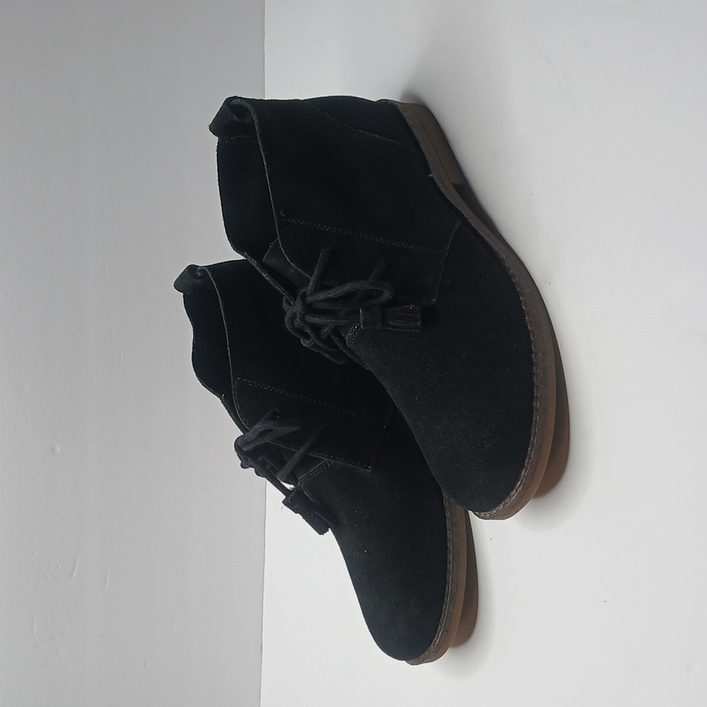 HUSH PUPPIES CYRA CATELYN BLACK SUEDE CHUKKA WOMEN ANKLE BOOTS‎
